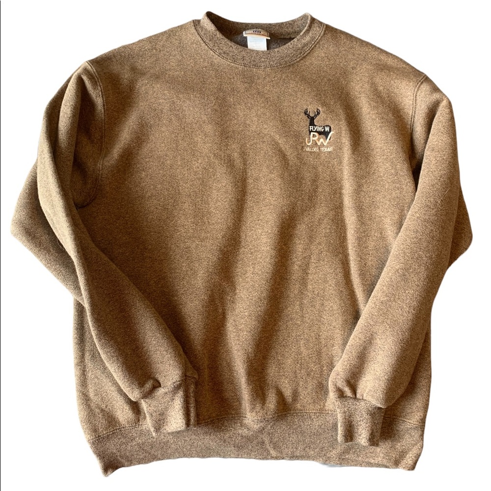Vintage Lees Brown Pullover Texas
